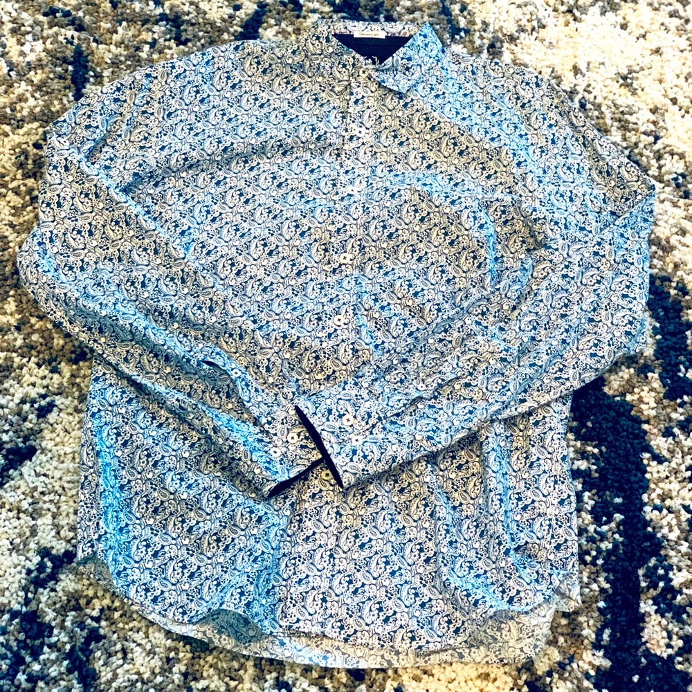 Blue dress shirts